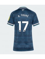 Newcastle United Bazoumana Toure #17 Venkovní Dres pro Dámské 2026-27 Krátký Rukáv